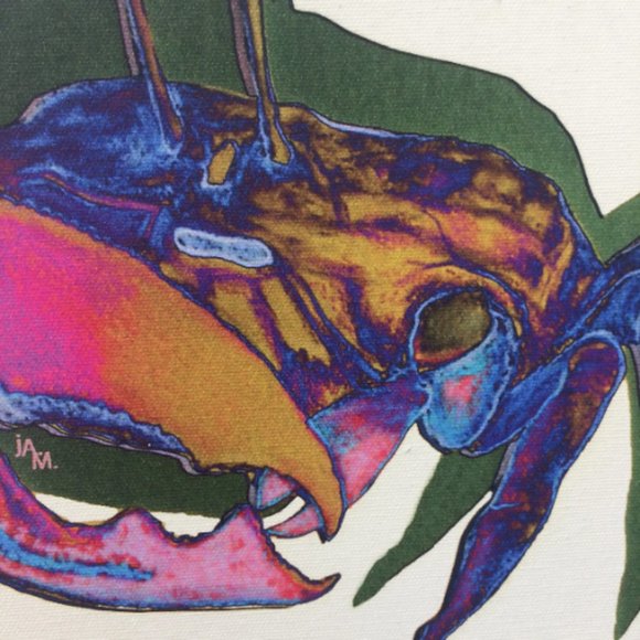 Fiddler Crab - Original Wall Art print on 12 x 12 canvas - Picture 5 of 6